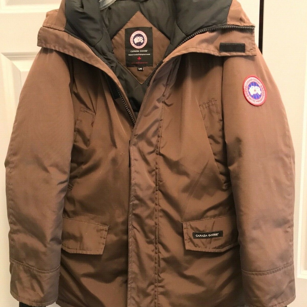 Canada Goose Parka Arctic Program Coat Brown Size